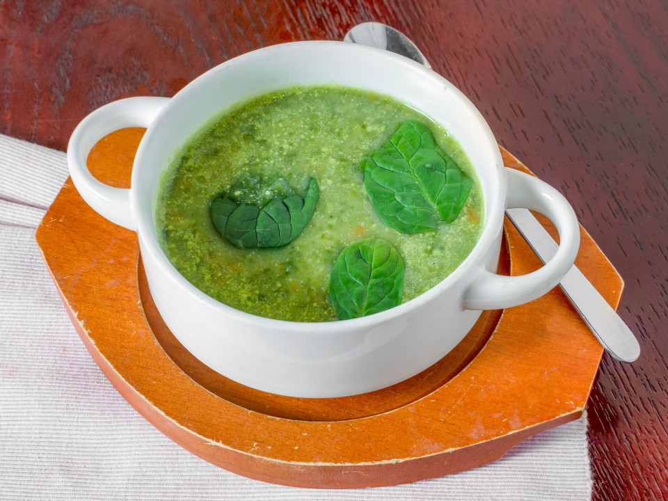 Spinach soup