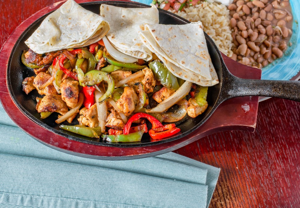 Fajita burrito